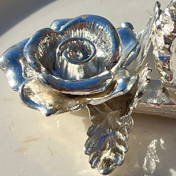 Vintage Princess House Napkin Rings & Place Card Holder - Set of Two NEW - Picture 6 of 10